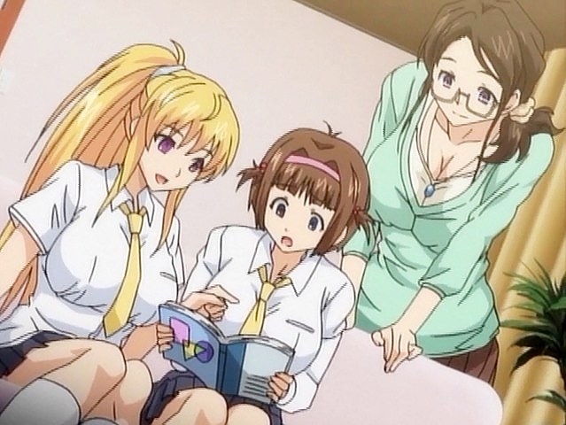 Hottest adventure anime clip with uncensored group, big tits scenes