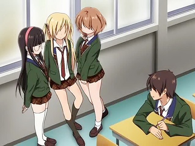 Fabulous campus, comedy hentai clip with uncensored big tits, fisting scenes