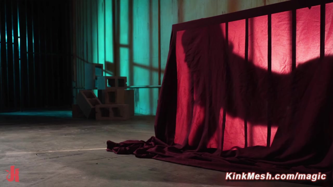 Dominant Mistress unleashes caged sub
