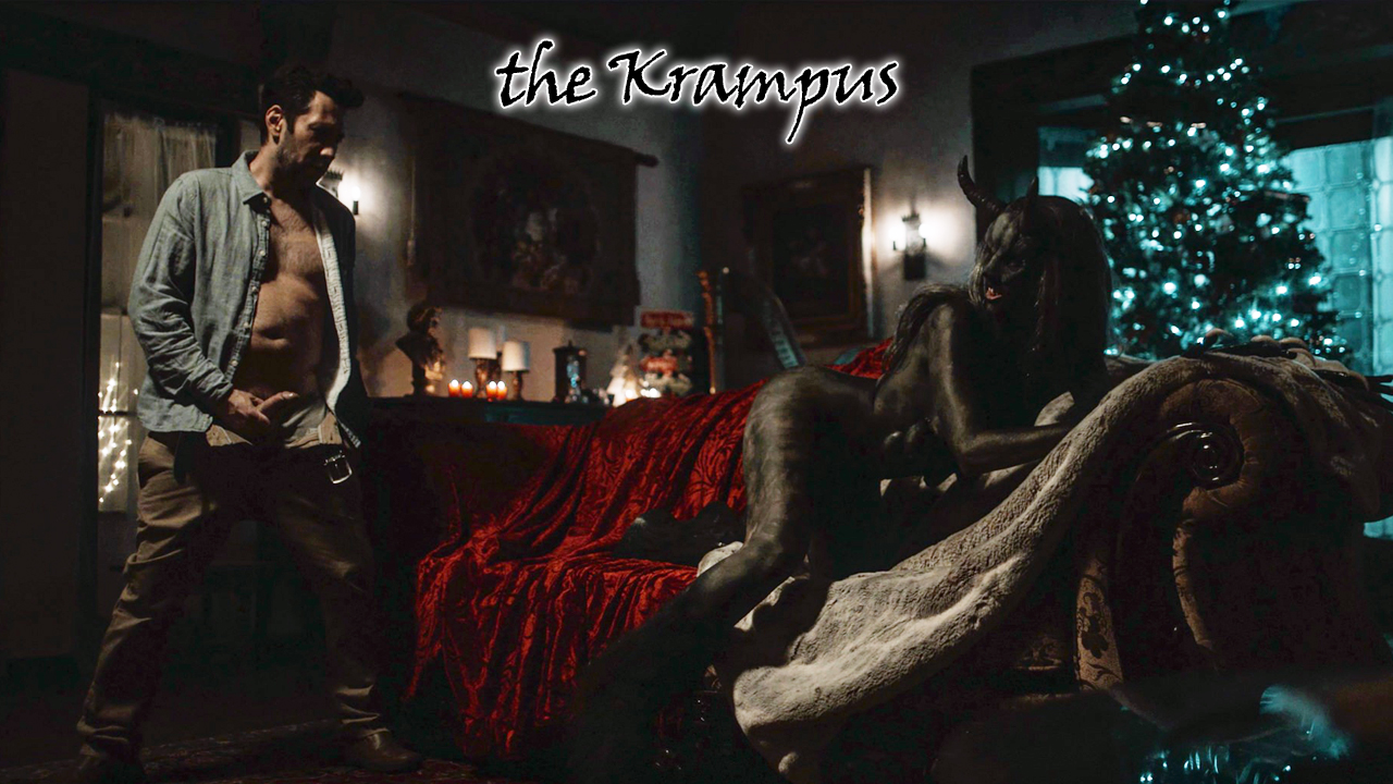 At midnight the Krampus visits me again to claim her prize