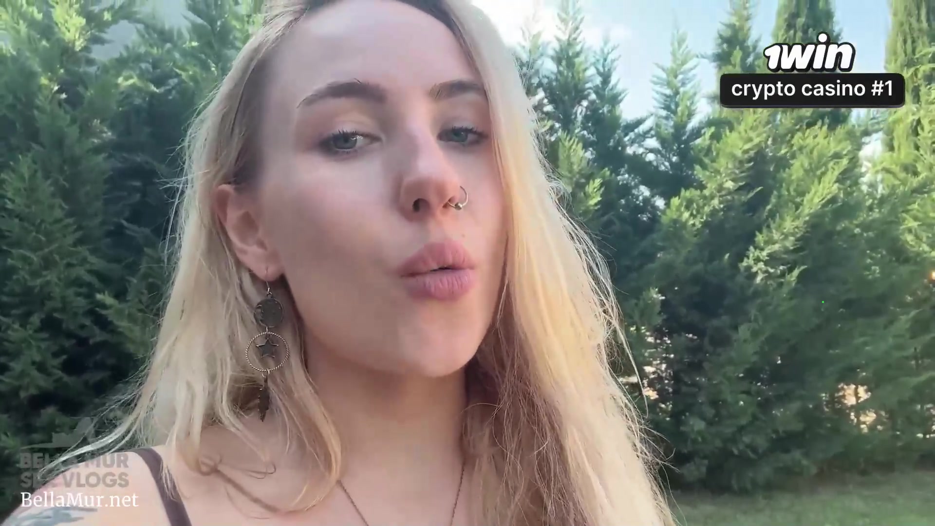 SEX VLOG - Public outdoor bday romp with molten towheaded - exceptional XXX porn