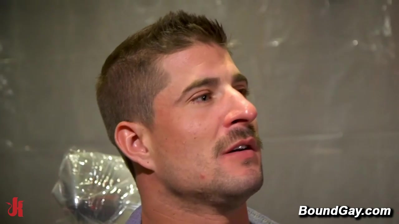 Sean Maygers Bound And Edged By Sebastian Keys And Brodie Ramirez Until He Cums