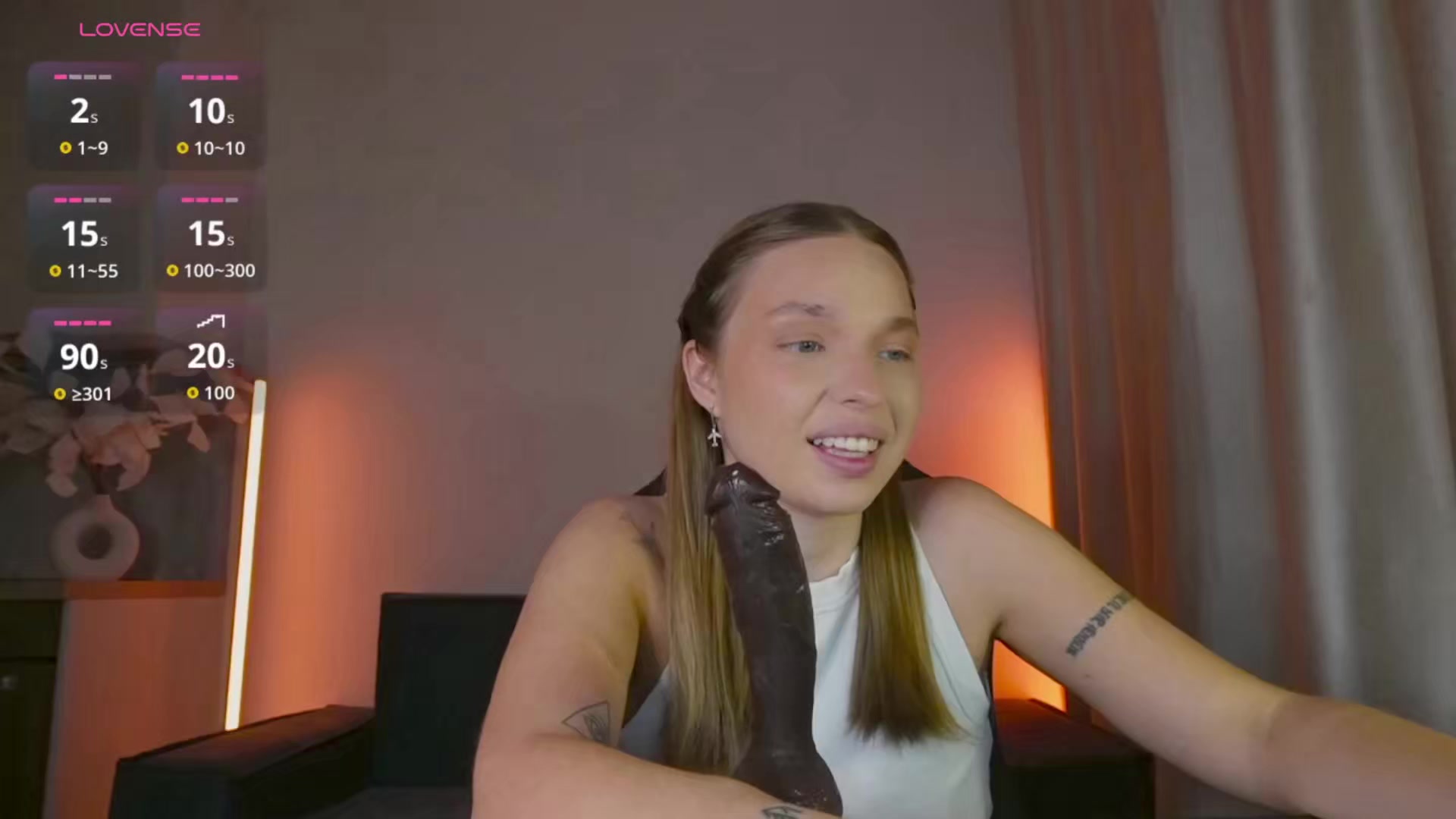 Brunette Teen Deepthroats Massive Dildo and Shows Off Perfect Ass on Webcam