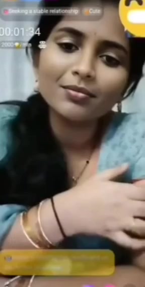 Gouthami reddy manthena looking sexy in Saree removing blouse Pink bra showing milky Big boobs in video call ???