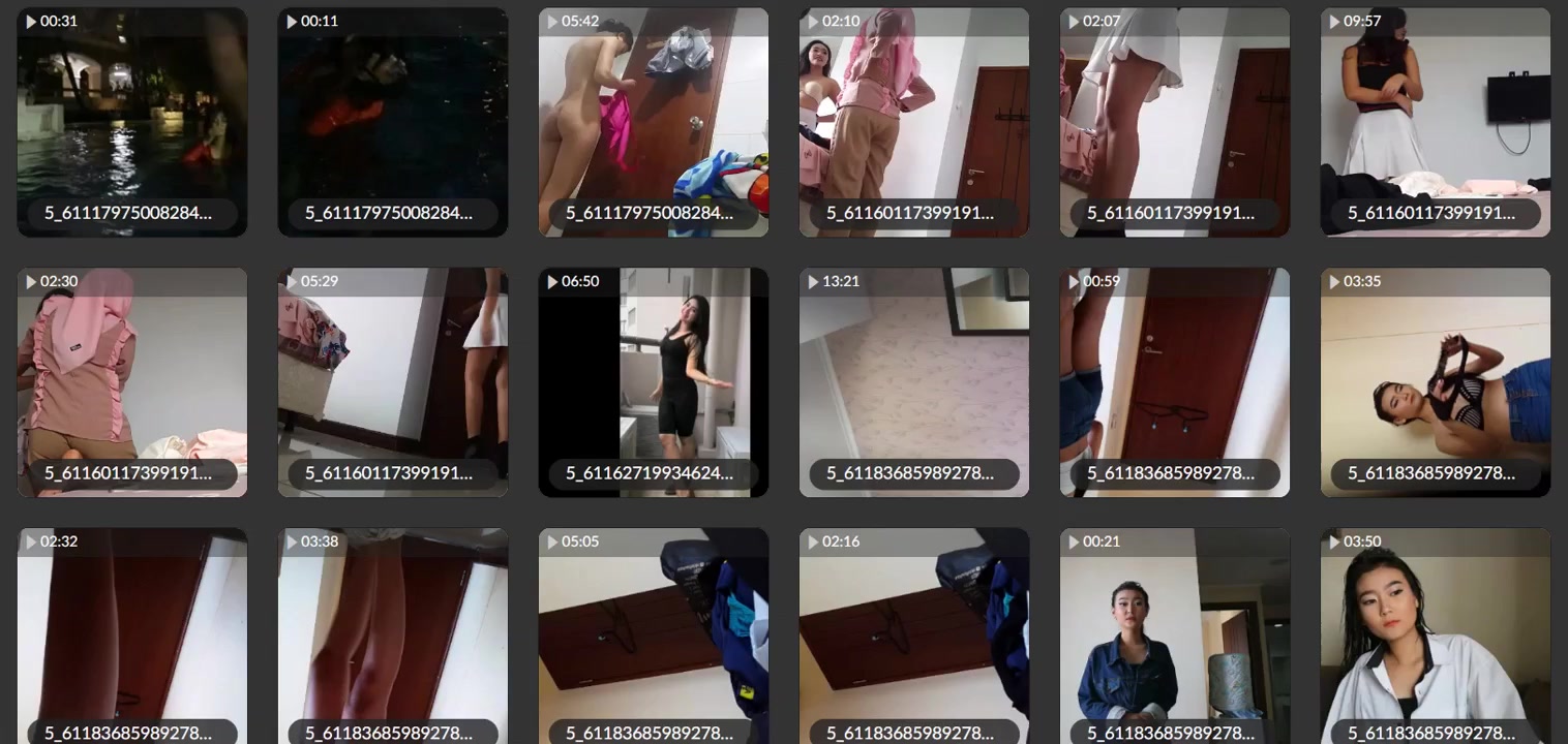 Preview - 195 Item 16,24 GB Indonesia Casting Model Voyeur