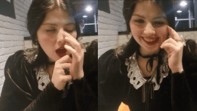 Russian Gf Restaurant Vibrator
