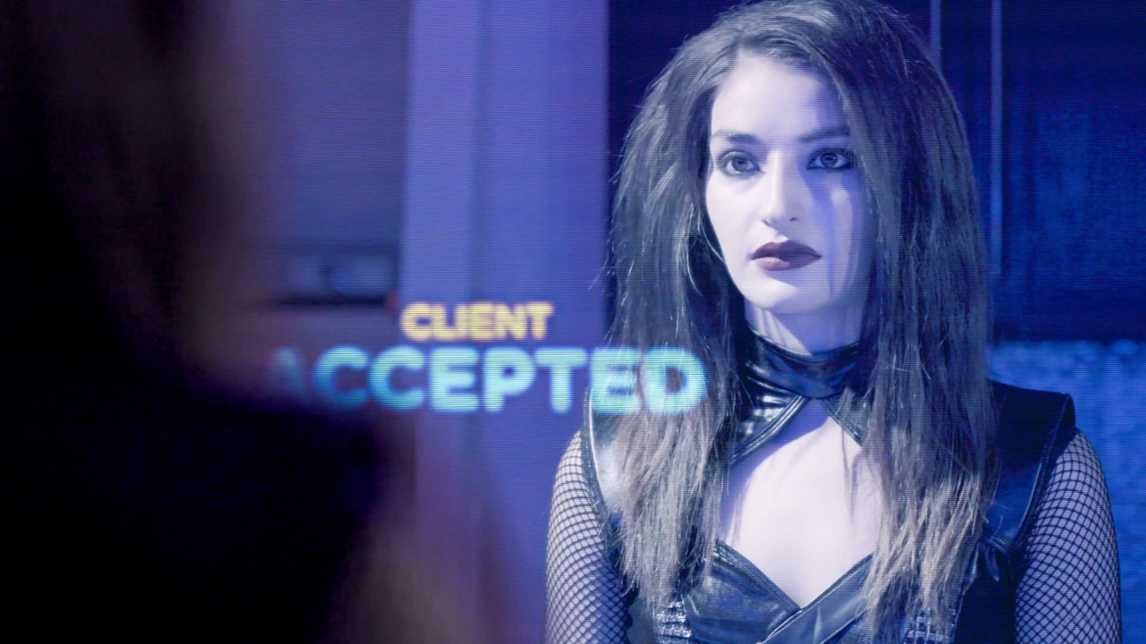 Teen sexbot Emily Willis accepts a client who likes it rough
