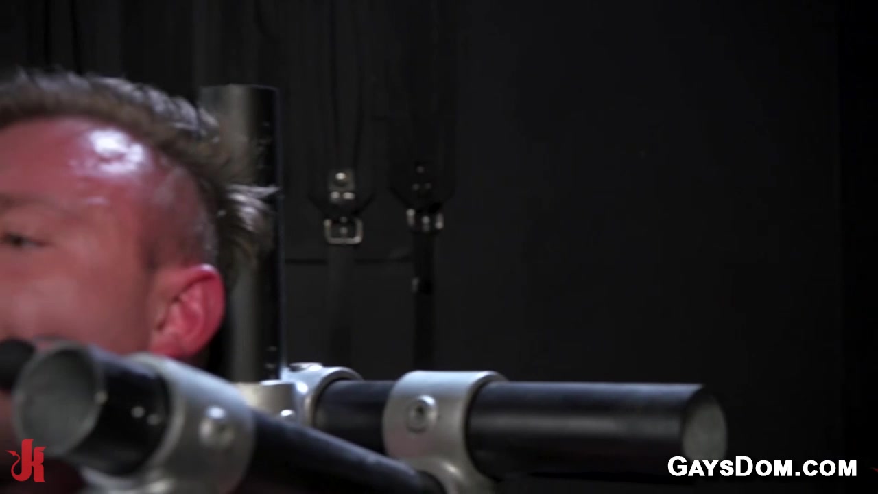Grayson Frost Naked Gagged in Bondage Tied Up and Hardcore Deep Throat Fucking
