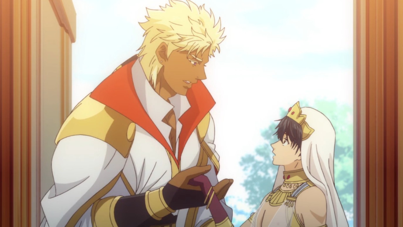◉ Titan dominates bride in bed after erotic anime feast (Dubbed Exclusive)
