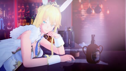 (Mastapov) Artoria Pendragon Lancer: Bunny Version 2